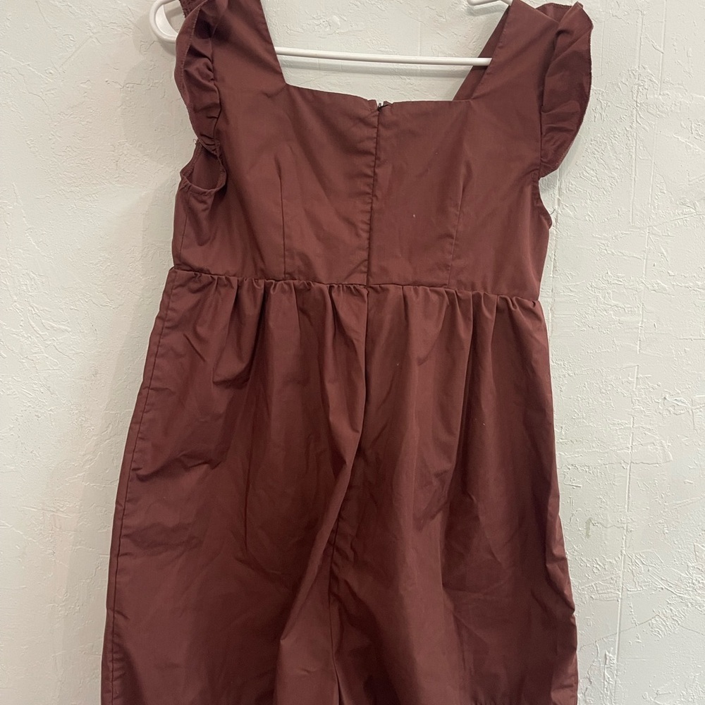 Shein - Brown Romper - Picture 6 of 6